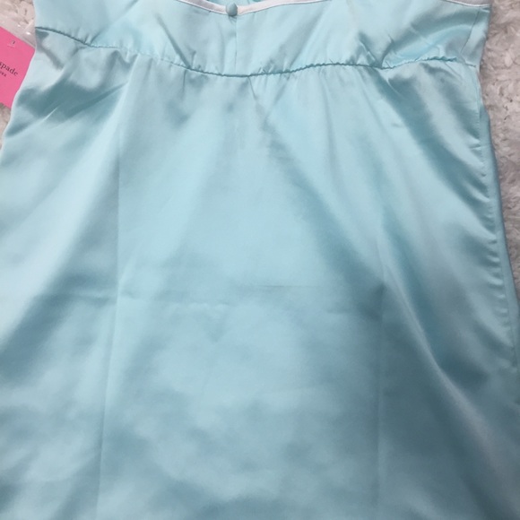 NWT Kate Spade bridal blue satin bow chemise - Picture 8 of 8